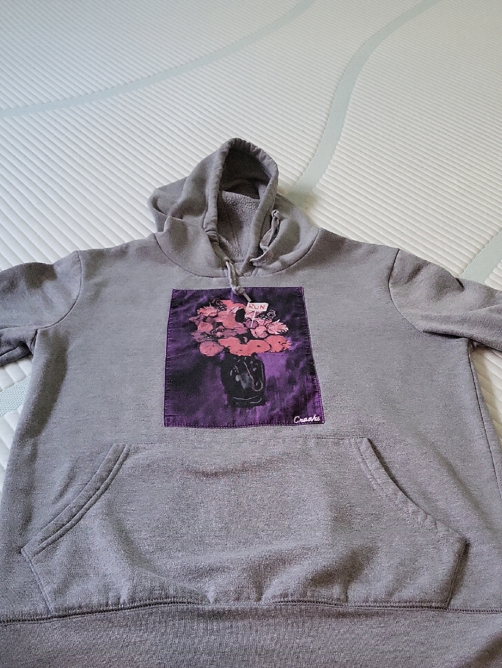 Crooks & Castles Heather Gray Fleece Hoodie